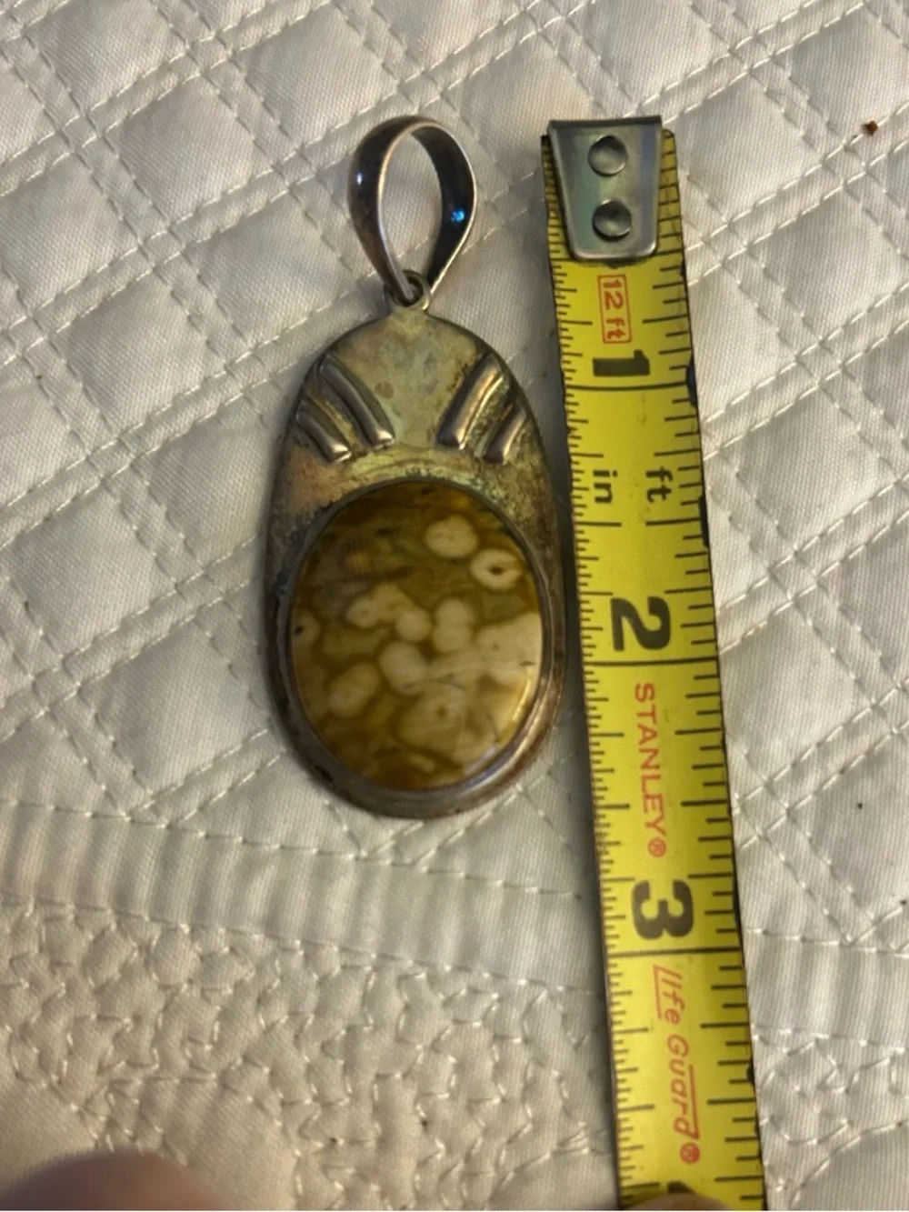 Beautiful Jasper Pendant - Picture 3 of 5